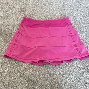 Pace Rival Mid Rise Skirt Long Pink